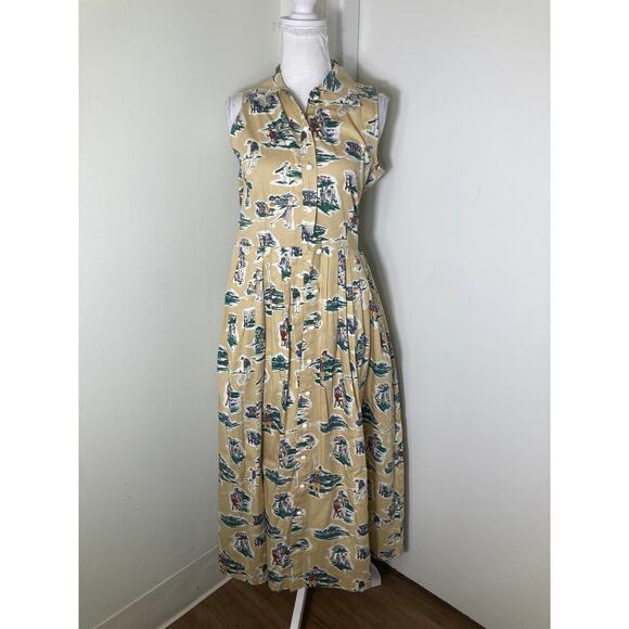 Buru Golf Scene Dress Sz S - Picture 1 of 3